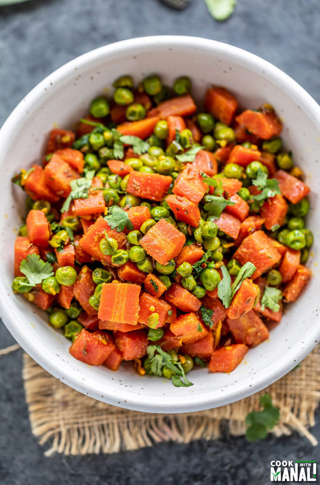 Gajar Matar Sabzi Cook With Manali