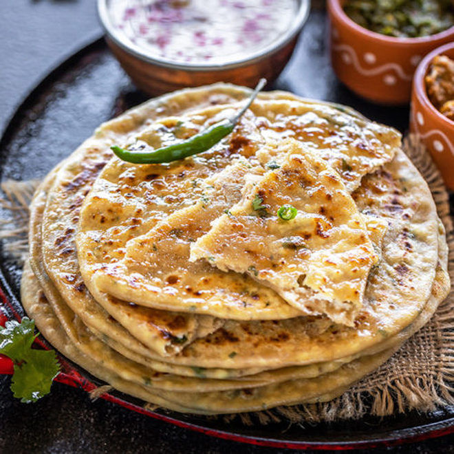 paneer paratha cook with manali paneer paratha