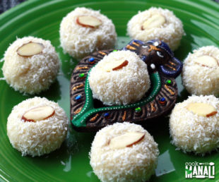 Instant Coconut Ladoo - Cook With Manali