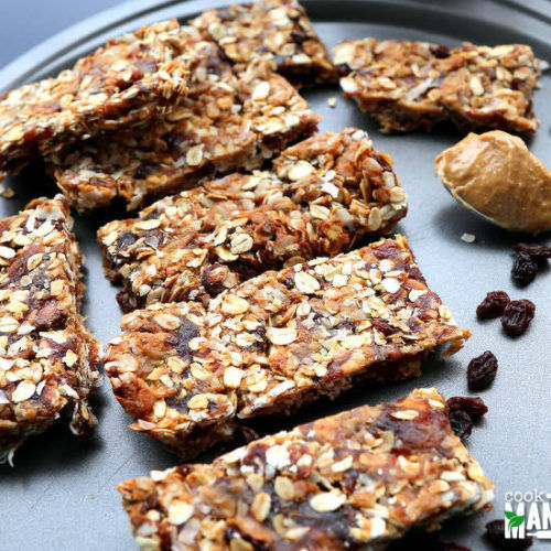 Peanut Butter Granola Bars - Cook With Manali