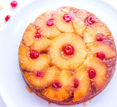 Pineapple Upside Down Cake - Cook With Manali