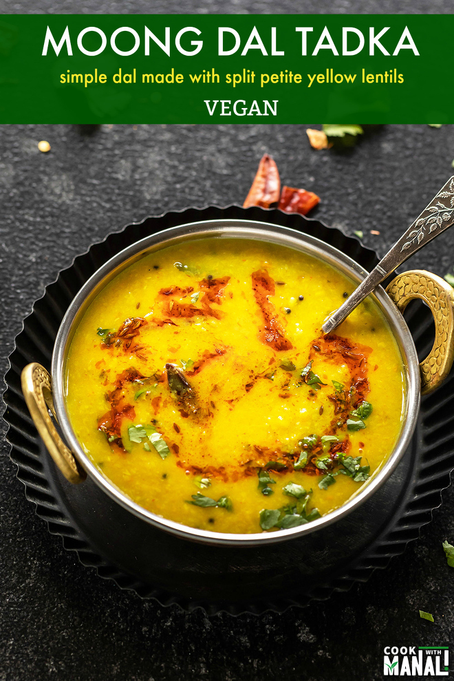 Moong Dal Recipe (Moong Dal Tadka) - Cook With Manali