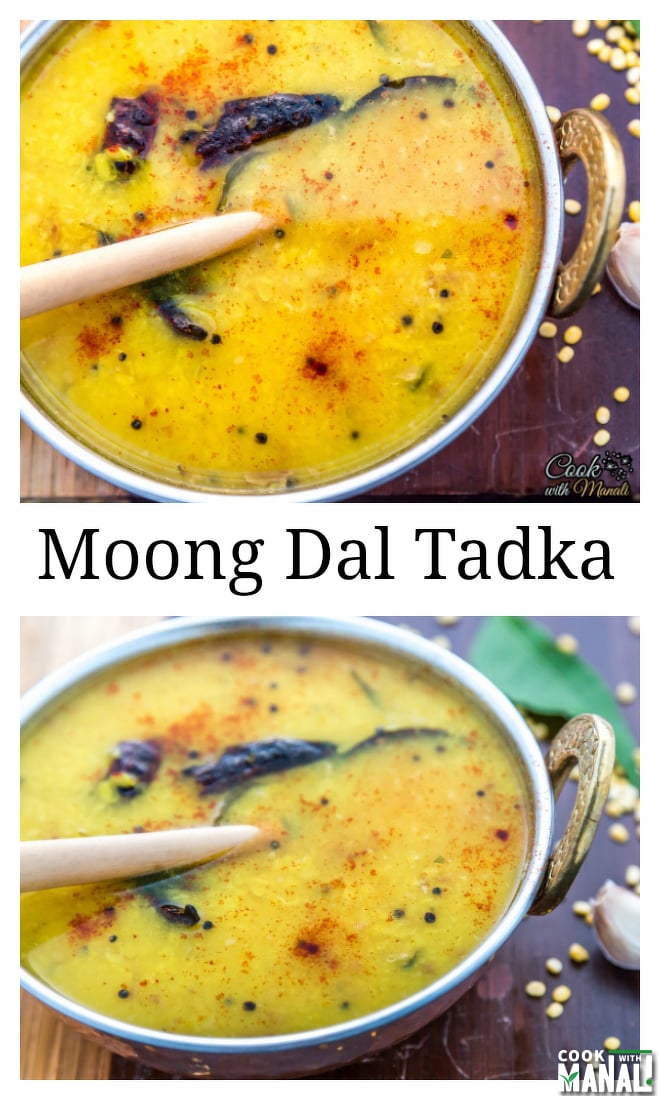 Moong Dal Tadka - Cook With Manali