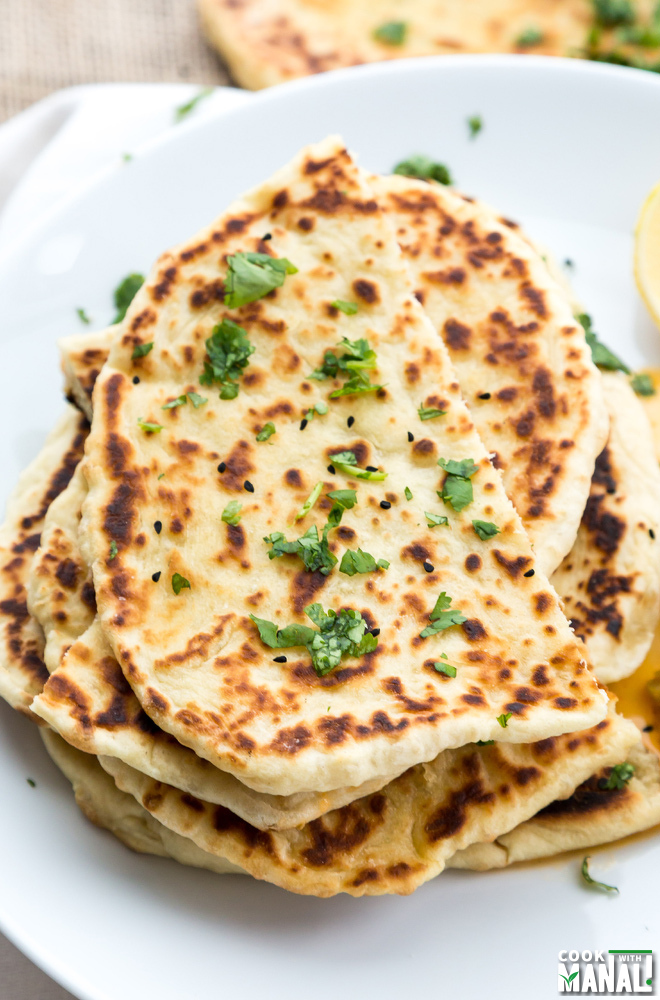 Butter Naan - Cook With Manali