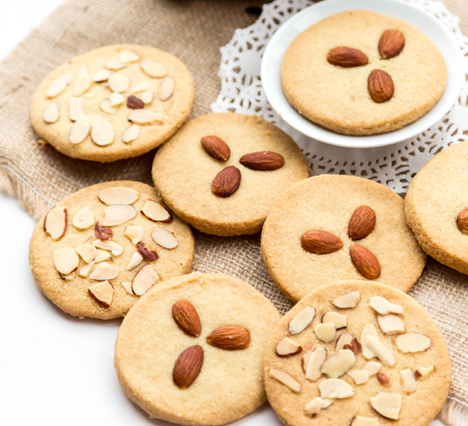 Indian Almond Cookies
