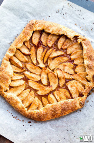 Apple Galette - Cook With Manali