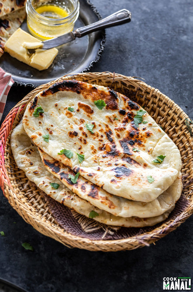 Homemade Naan - Cook With Manali