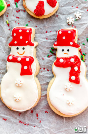 Christmas Sugar Cookies - Cook With Manali