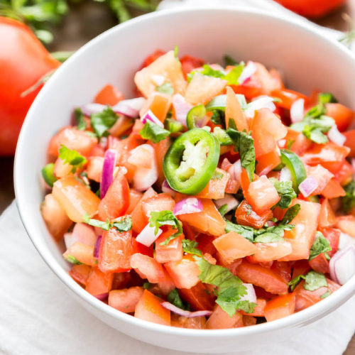 Fresh Tomato Salsa - Cook With Manali