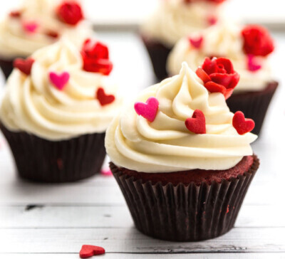 Red Velvet Cupcakes - Cook With Manali