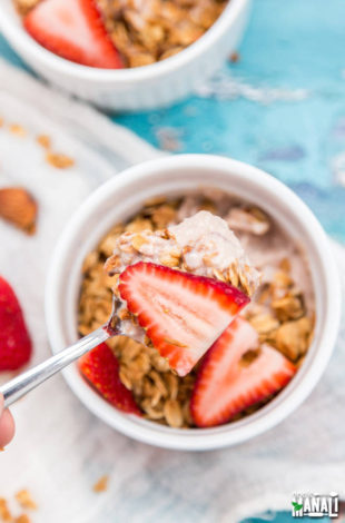 Chocolate Yogurt & Granola Breakfast Bowl - Cook With Manali