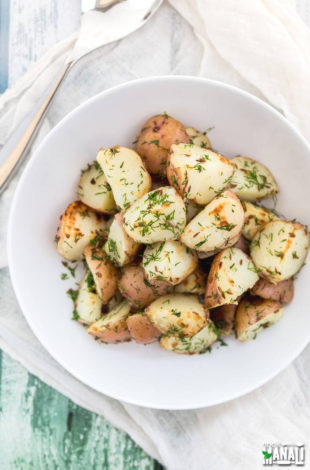 Red Potatoes with Dill - Cook With Manali