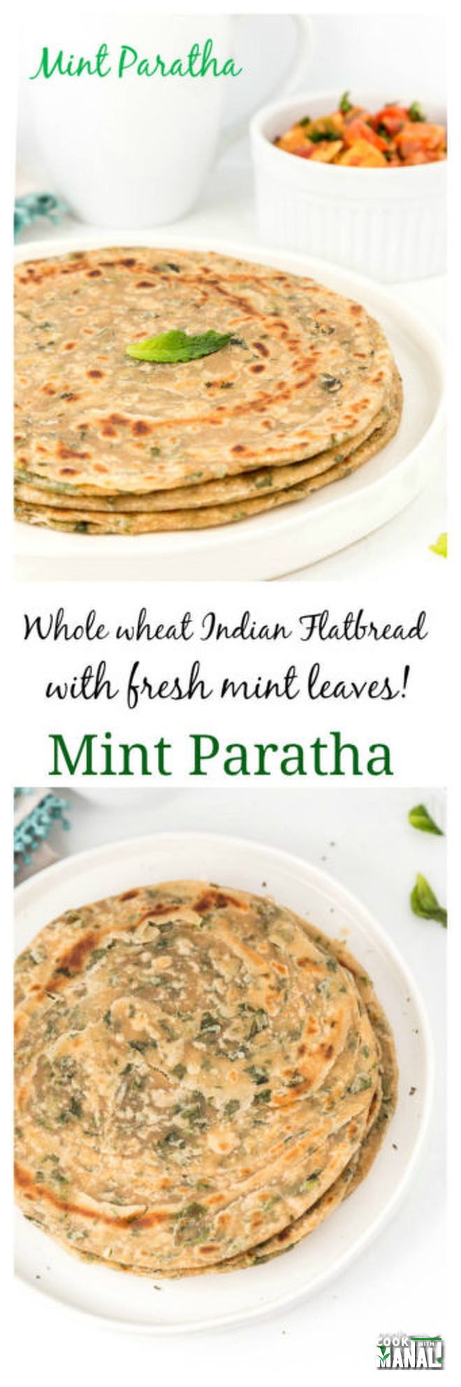 Mint Paratha - Cook With Manali