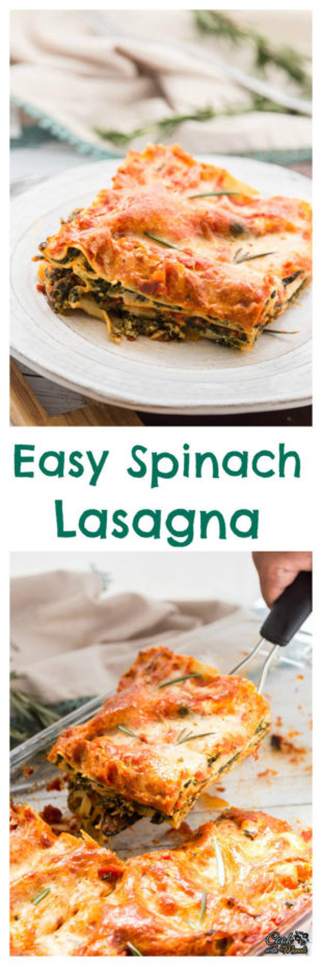 Easy Spinach Lasagna - Cook With Manali