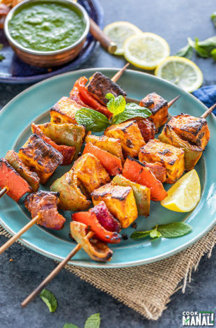 Paneer Tikka - Cook With Manali