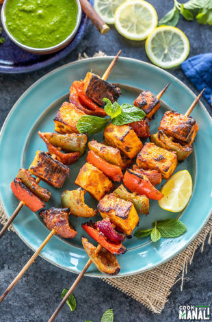 Paneer Tikka - Cook With Manali