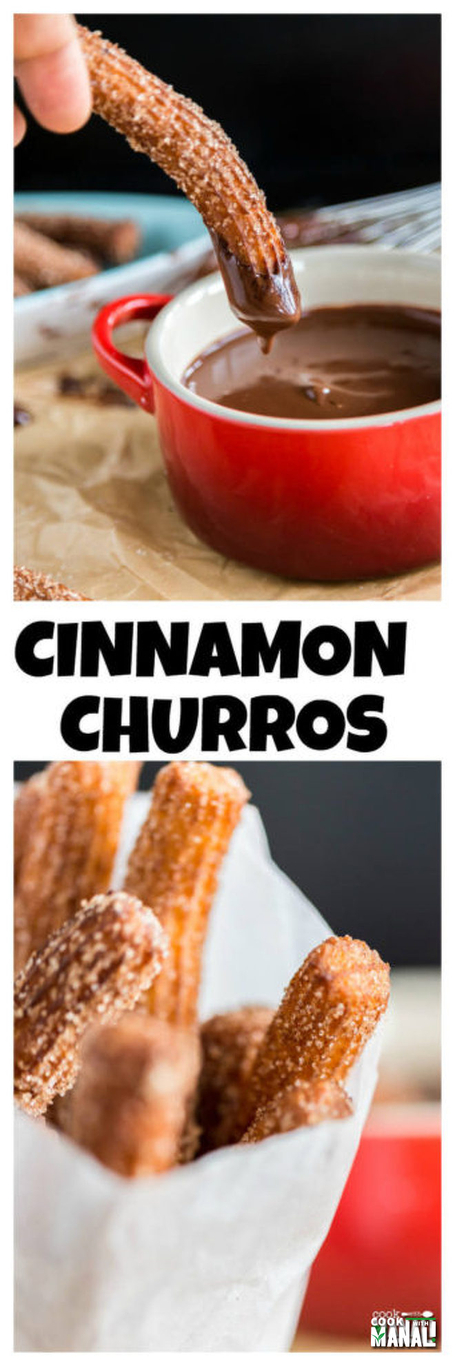 Cinnamon Churros - Cook With Manali