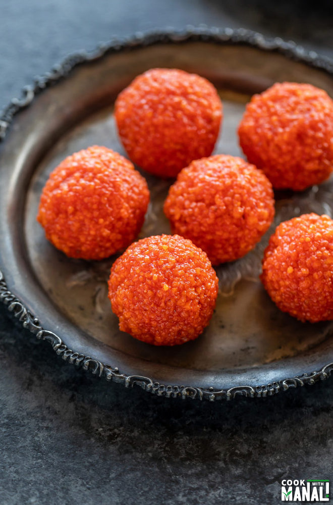 Motichoor Ladoo - Cook With Manali