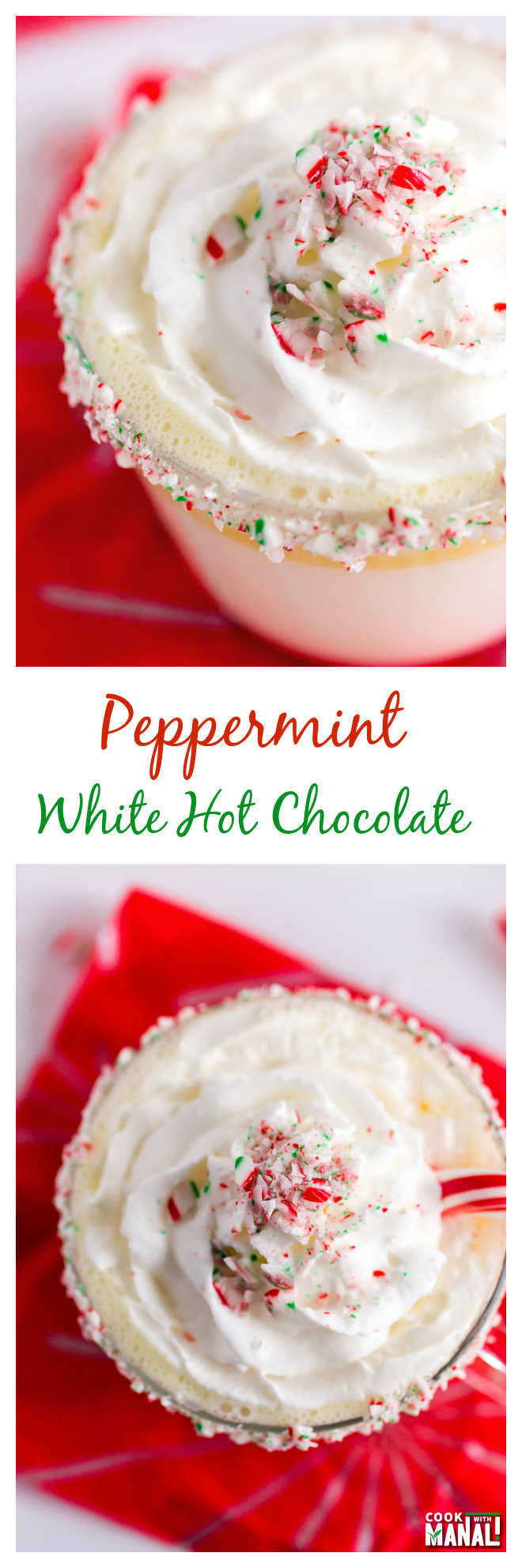 Peppermint White Hot Chocolate Cook With Manali