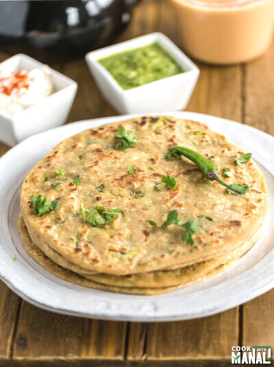 Gobi Paratha - Cook With Manali