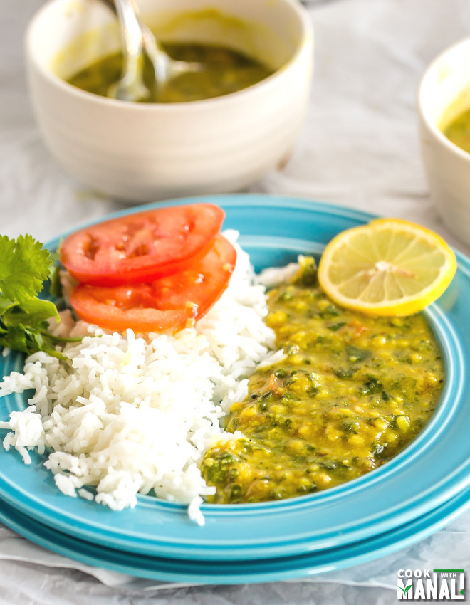 Spinach Dal - Cook With Manali