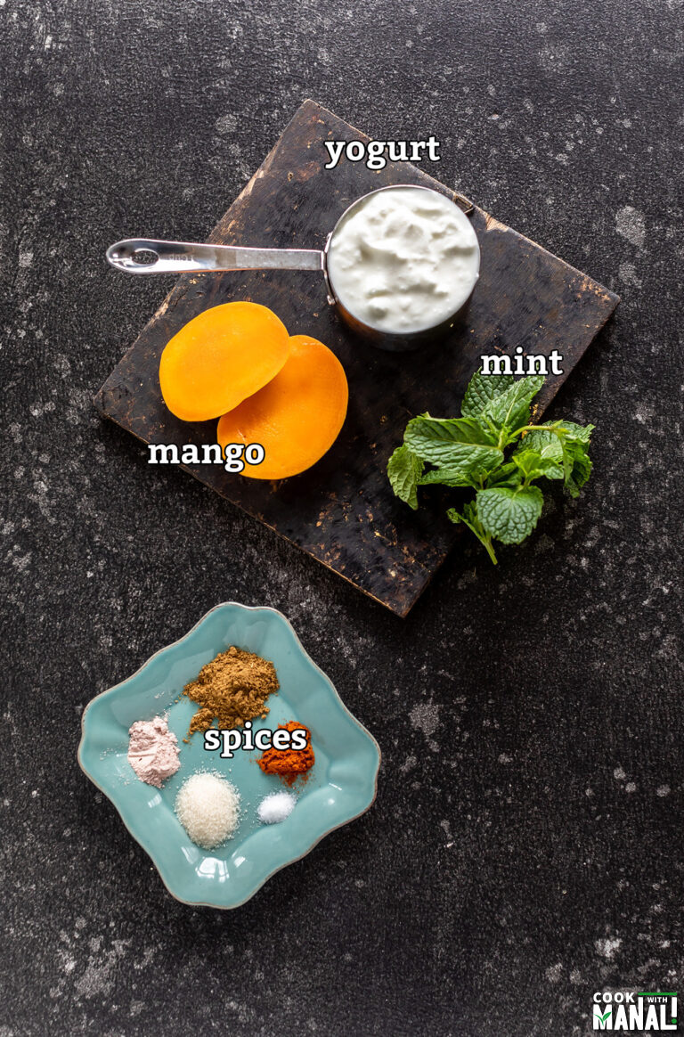 Mango Mint Raita - Cook With Manali