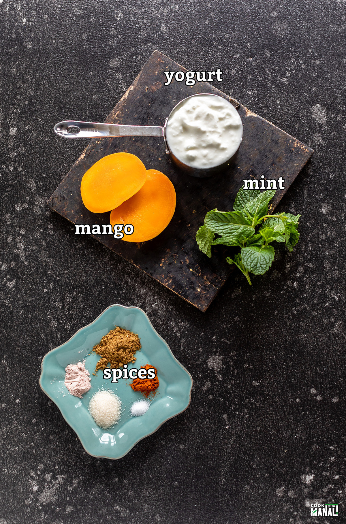 Mango Mint Raita - Cook With Manali