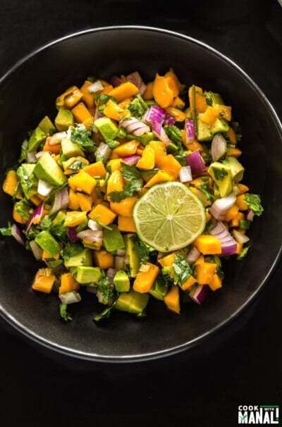 Mango Avocado Salsa Cook With Manali