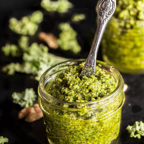 Kale Walnut Pesto