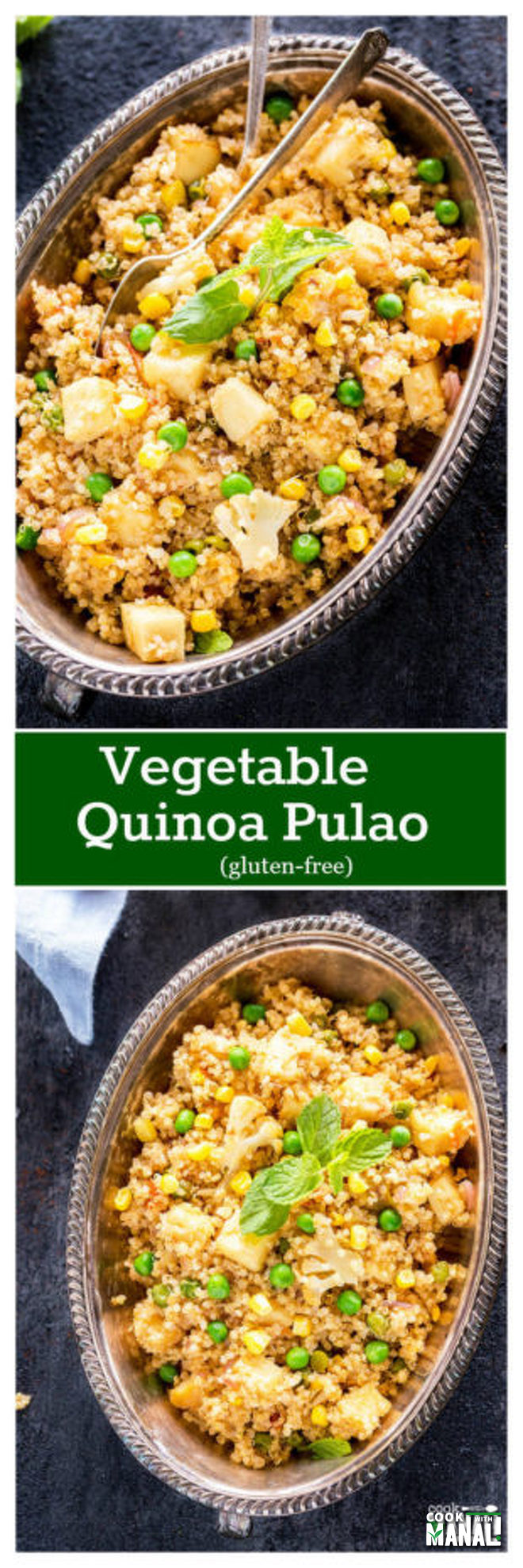 Vegetable Quinoa Pulao - Cook With Manali