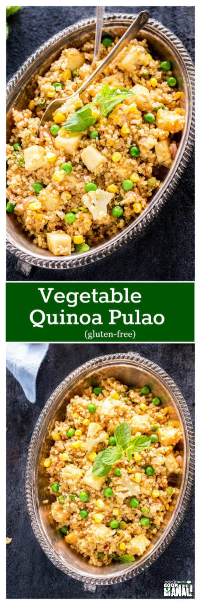 Vegetable Quinoa Pulao - Cook With Manali