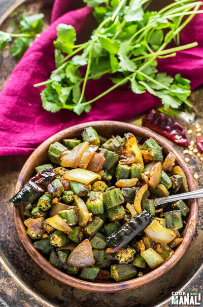 Bhindi Do Pyaza - Cook With Manali