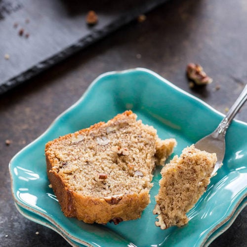 Cinnamon Banana Bread (without eggs) ⋆ The Gardening Foodie