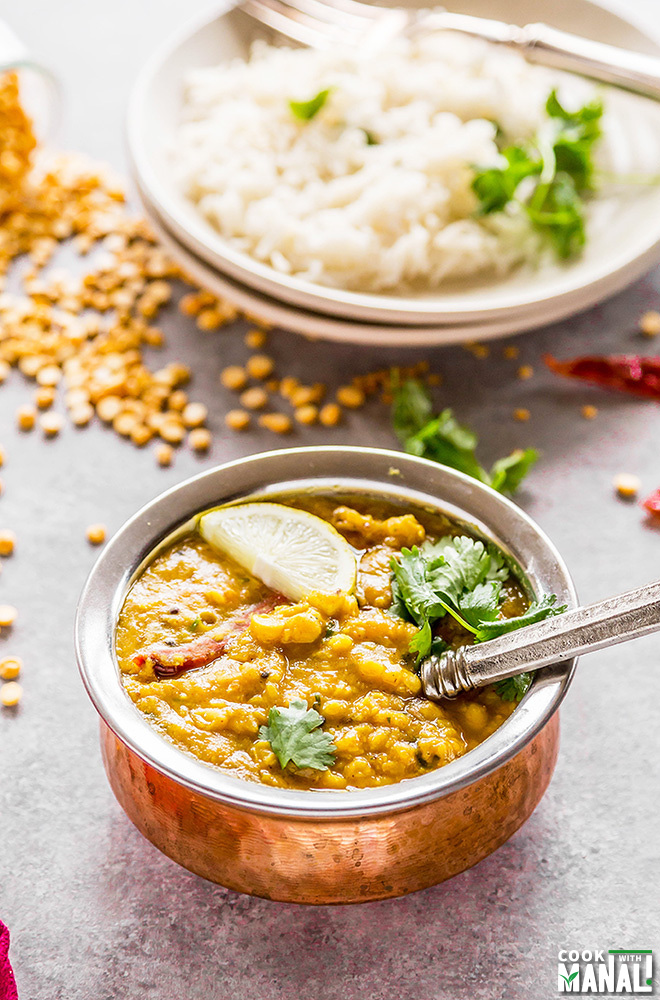 Instant Pot & Stovetop: Yellow Split Moong Dal with Our Punjabi Masala