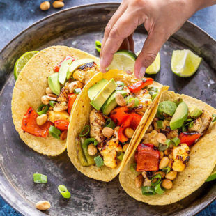 Kung Pao Grilled Cauliflower Tacos - Cook With Manali