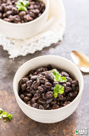 Instant Pot Black Beans - Cook With Manali