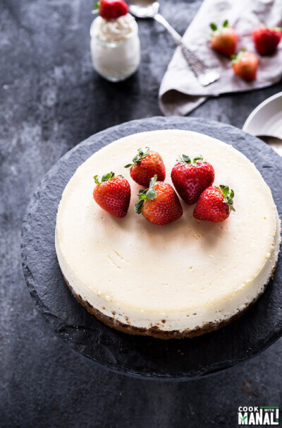 New York Style Cheesecake + Tips to make the perfect cheesecake! - Cook ...