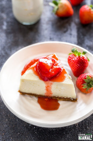 New York Style Cheesecake + Tips to make the perfect cheesecake! - Cook ...