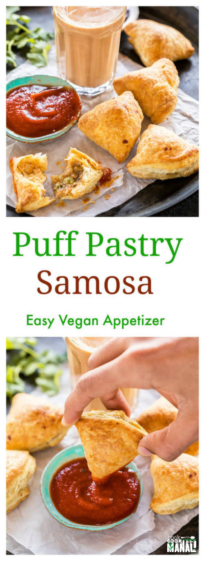 Puff Pastry Samosa - Cook With Manali