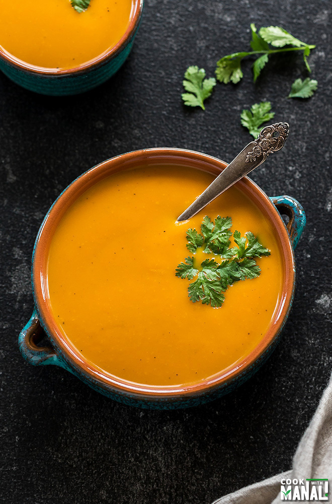 Carrot Ginger Soup - Veggie Desserts