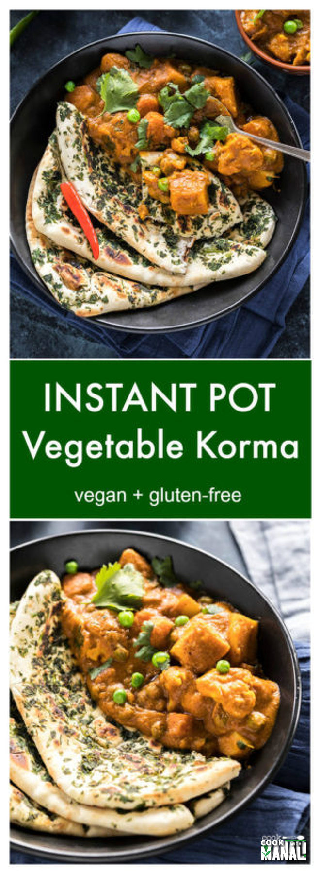 Instant Pot Vegetable Korma - Cook With Manali