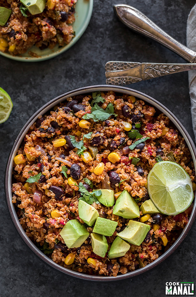 Instant Pot Mexican Quinoa - Cook With Manali
