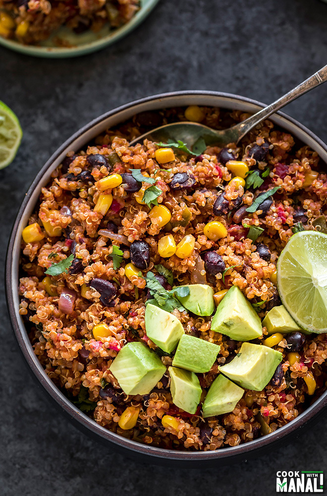 Mexican Quinoa (Slow Cooker, Instant Pot, or Stovetop) - Slender Kitchen