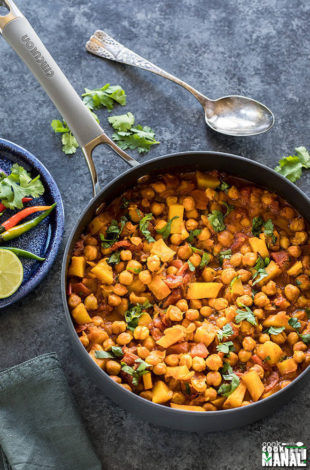 Easy Chana Aloo - Cook With Manali