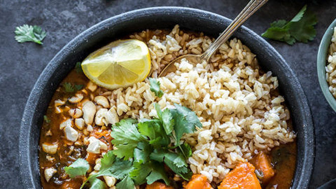 Instant pot chicken online curry with sweet potatoes