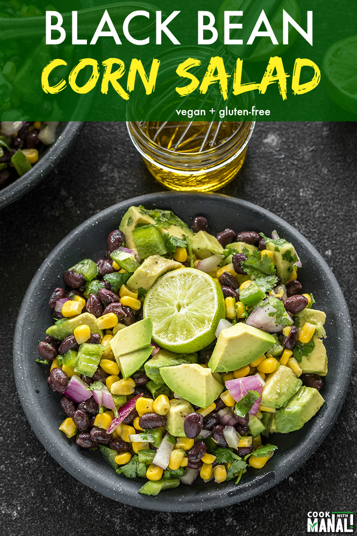 black bean & corn salad