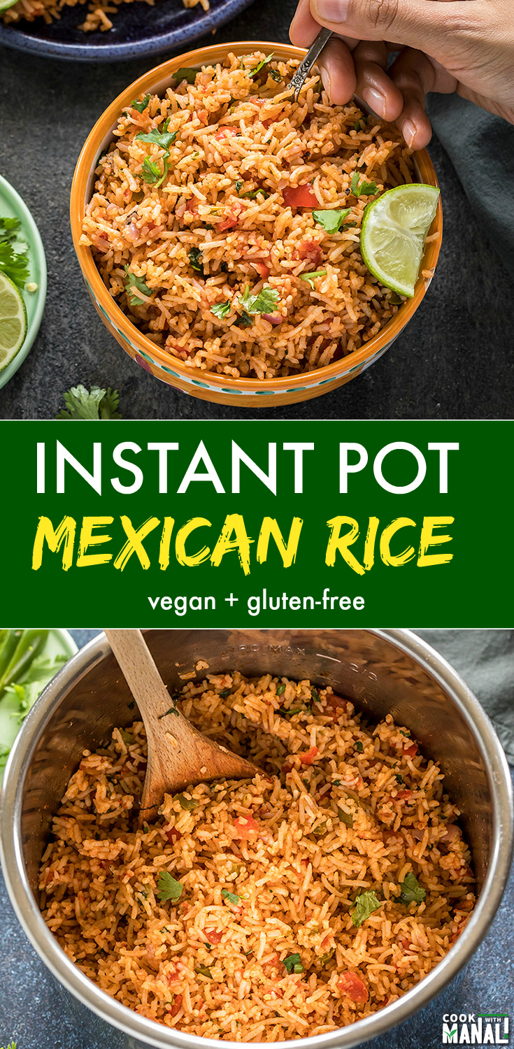 Instant Pot Mexican Rice - Cook With Manali