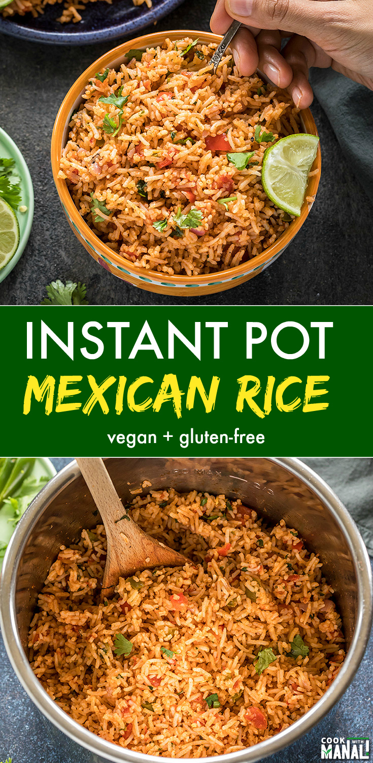 Instant Pot Mexican Rice Cook With Manali