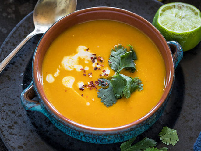 Butternut squash soup best sale coconut milk instant pot