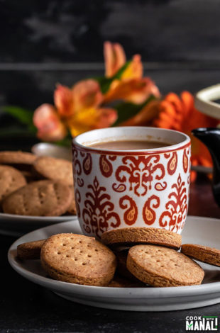 Whole Wheat Jaggery Cookies - Cook With Manali